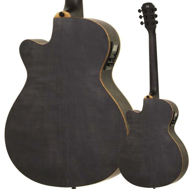 ARIA FET-F2 STBK(Stained Black) エレアコ【アリア】