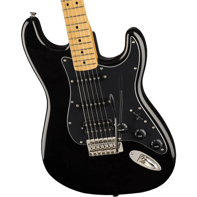 Squier by Fender Classic Vibe '70s Stratocaster HSS, Maple Fingerboard, Black【スクワイア フェンダーストラトキャスター】_1