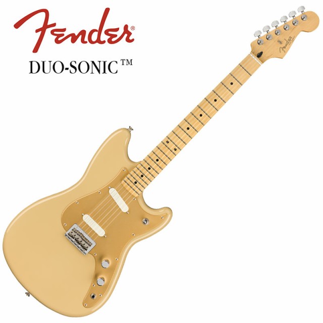 Fender Player Duo Sonic, Maple Fingerboard, Desert Sand