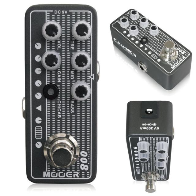 Mooer Micro Preamp 008 マイクロプリアンプ ムーアー 正規輸入品
