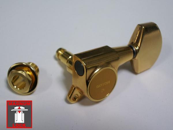 GOTOH Guitar MACHINE HEAD マグナムロック SG381MG-01-GG-3：3 ゴールド〈ゴトー〉