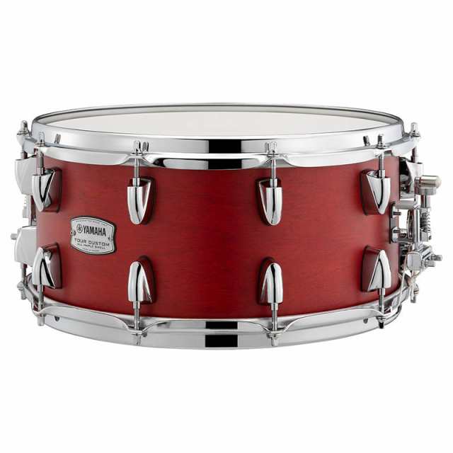 YAMAHA Tour Custom Snare Drums TMS1465 CAS Candy Apple Satin ...