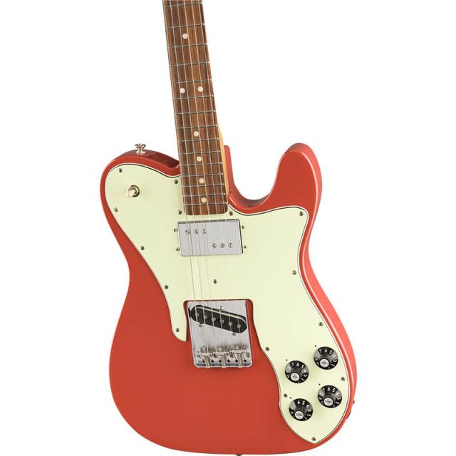 Fender Vintera 70s Telecaster Custom Pau Ferro Fingerboard Fiesta Red フェンダーmexテレキャスターカスタム の通販はau Pay マーケット 楽器de元気