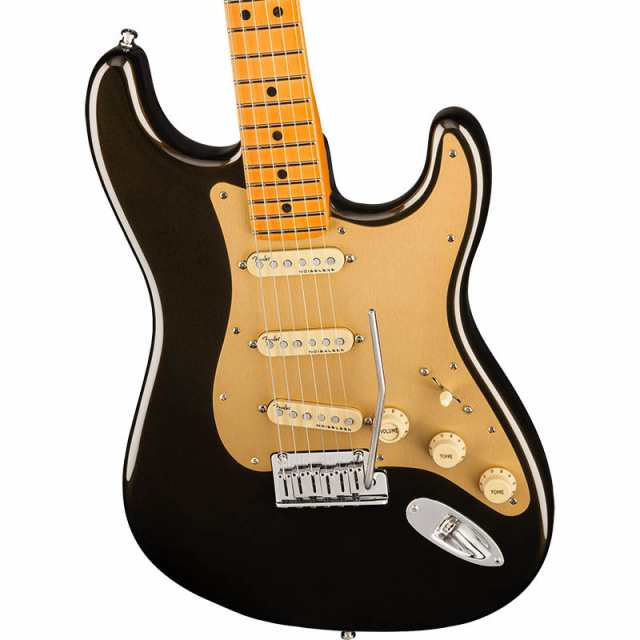 Fender American Ultra Stratocaster, Maple Fingerboard, Texas Tea