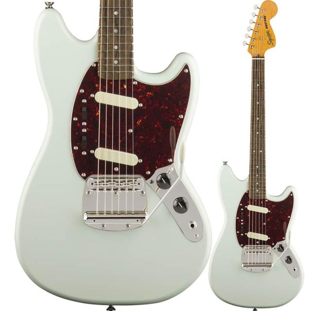 Squier by Fender Classic Vibe '60s Mustang, Laurel Fingerboard, Sonic Blue【スクワイヤームスタング】