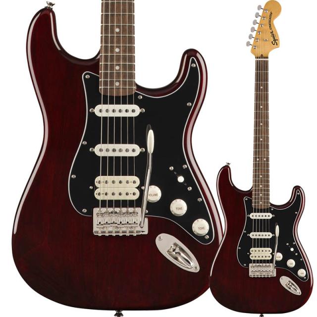 Squier by Fender Classic Vibe '70s Stratocaster HSS, Laurel Fingerboard, Walnut【スクワイア フェンダーストラトキャスター】