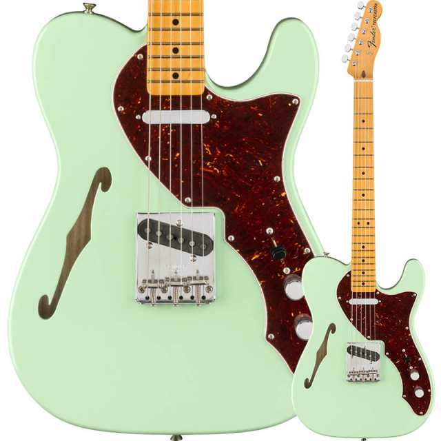 Fender American Original 60s Telecaster Thinline Maple Fingerboard Surf Green フェンダーusaシンラインテレキャスター の通販はau Pay マーケット 楽器de元気