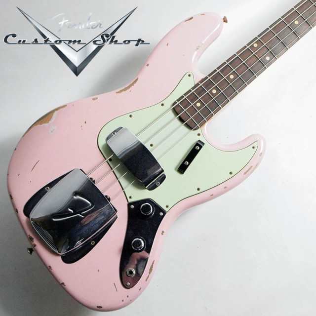 Fender Custom Shop 1960 Jazz Bass Relic Shell Pink フェンダー カスタム ショップ ジャズベース S N R 4 kg の通販はau Pay マーケット 楽器de元気