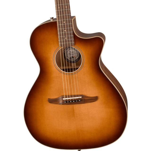 ギター アコースティックギター Fender Newporter Classic Aged Cherry Burst 【フェンダーエレアコ】
