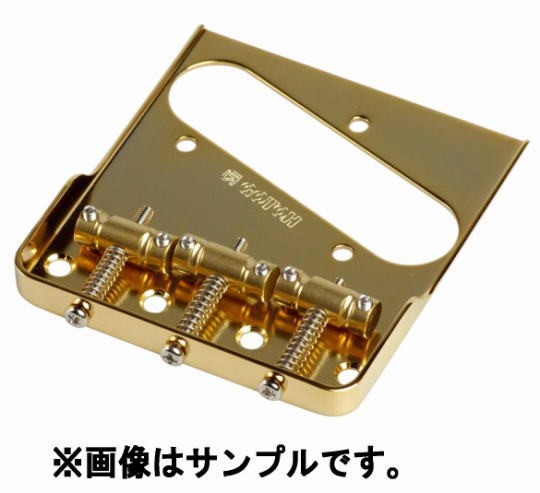 GOTOH/Guitar Bridge In-Tune Brass Saddle 搭載 BS-TC1S Gold【ゴトー】