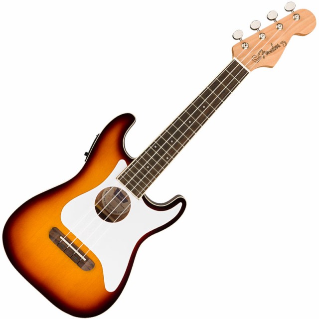 Fender ウクレレ Fullerton Strat Uke, Sunburst【フェンダー】 在庫入替特価