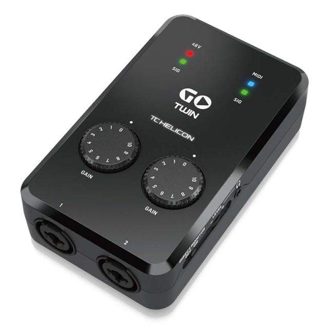 TC HELICON GO TWIN モバイルオーディオインターフェイス【ティーシーヘリコン】