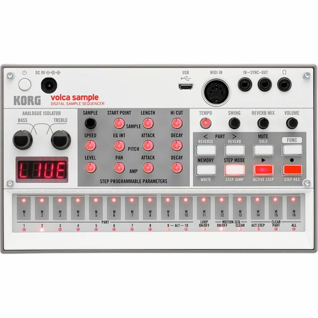 KORG VOLCA-SAMPLE2 サンプルシーケンサー〈コルグ〉