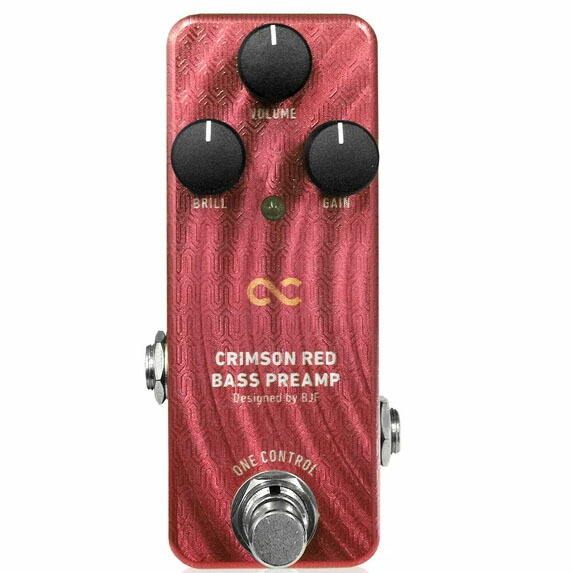 One Control Crimson Red Bass Preamp クリムゾンレッドベースプリアンプ ワンコントロール