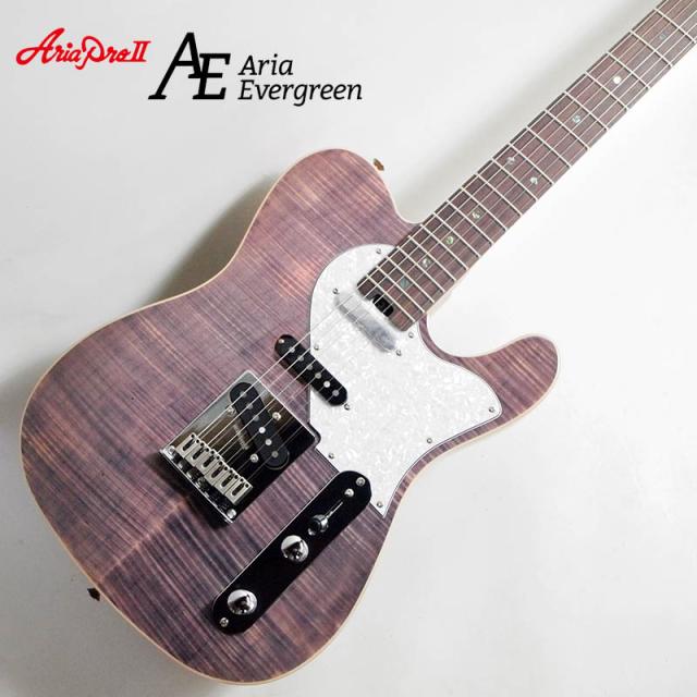 Aria ProII 615-AE200 LV (Lavender) エレキギター