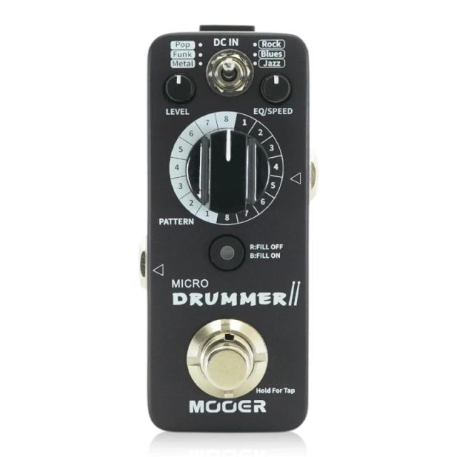 Mooer Micro Drummer II ドラムマシン ムーアー 正規輸入品
