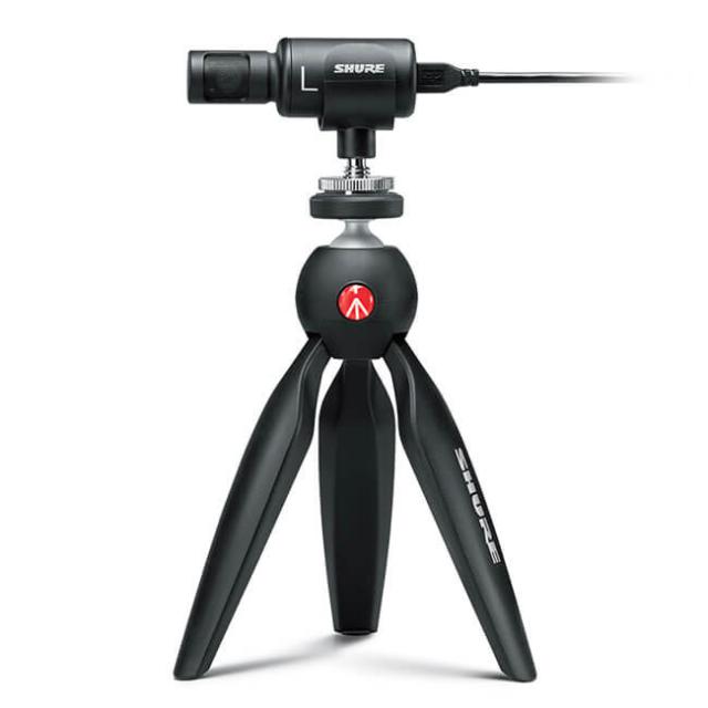 shure mv88 コンデンサーマイク SHURE MV88：iPhoneで高音質録音するステレオマイク