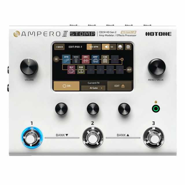 HOTONE Ampero II Stomp アンプモデラー&エフェクター〈ホットトーン〉