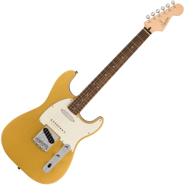 Squier by Fender Paranormal Custom Nashville Stratocaster, Laurel Fingerboard, Parchment Pickguard, Aztec Gold〈スクワイア フェンダー ストラト〉