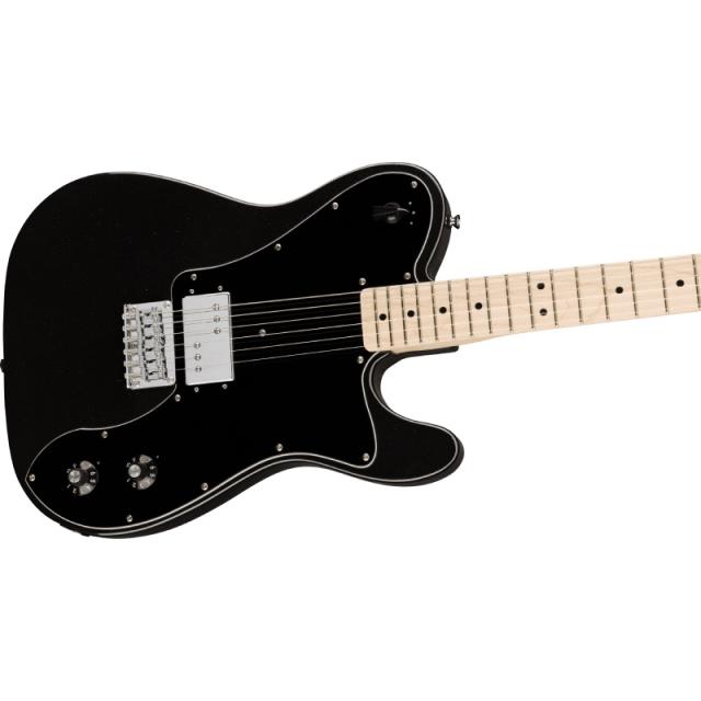 Squier by Fender Paranormal Esquire Deluxe, Maple Fingerboard, Black Pickguard, Metallic Black〈スクワイア フェンダー〉_3