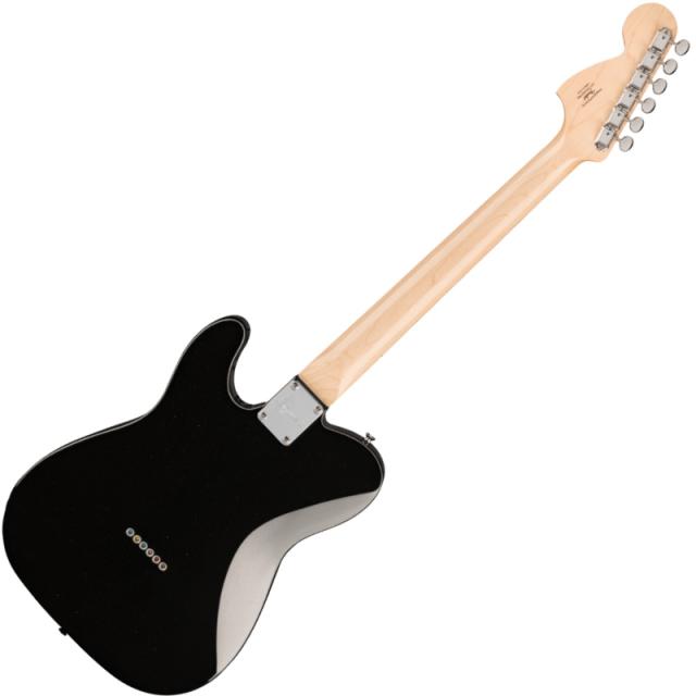 Squier by Fender Paranormal Esquire Deluxe, Maple Fingerboard, Black Pickguard, Metallic Black〈スクワイア フェンダー〉_1