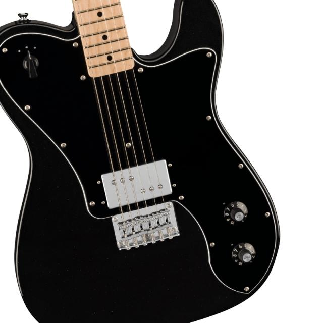 Squier by Fender Paranormal Esquire Deluxe, Maple Fingerboard, Black Pickguard, Metallic Black〈スクワイア フェンダー〉_2