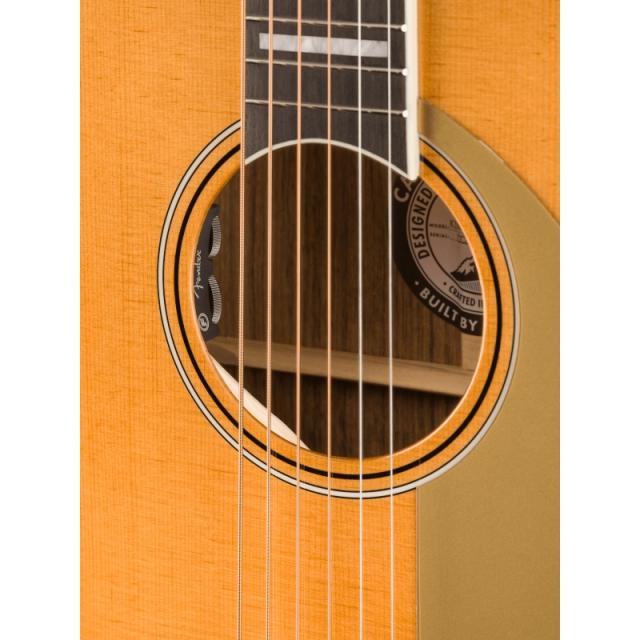 Fender King Vintage, Ovangkol Fingerboard, Gold Pickguard, Aged Natural エレアコ〈フェンダー〉_3