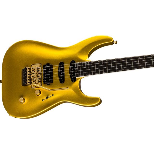Jackson Pro Plus Series Soloist SLA3, Ebony Fingerboard, Gold Bullion エレキギター〈ジャクソン〉_3
