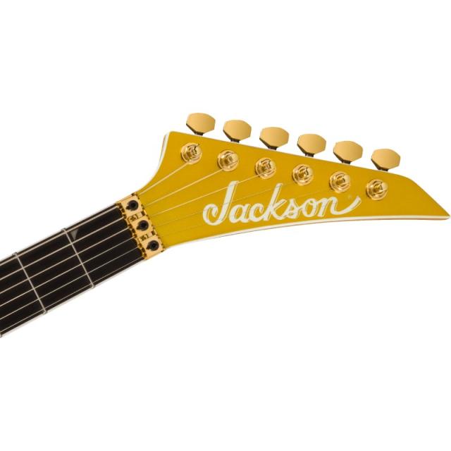 Jackson Pro Plus Series Soloist SLA3, Ebony Fingerboard, Gold Bullion エレキギター〈ジャクソン〉_4