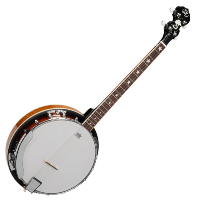 バンジョー 4弦 ケース付きマルケス製のバンジョー、完璧な状態です