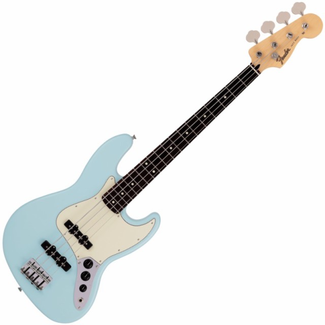 Fender Made in Japan Junior Collection Jazz Bass Rosewood Fingerboard Satin Daphne Blue ジュニア・ジャズベース〈フェンダージャ