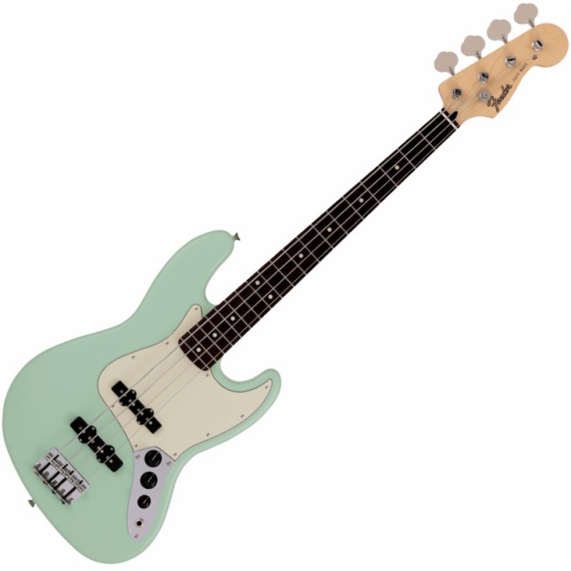 Fender Made in Japan Junior Collection Jazz Bass Rosewood Fingerboard Satin Surf Green ジュニア・ジャズベース〈フェンダージャ