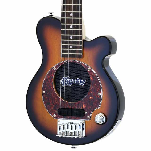 Pignose PGG-200 BS(Brown Sunburst) アンプ内蔵ギター ミニエレキ