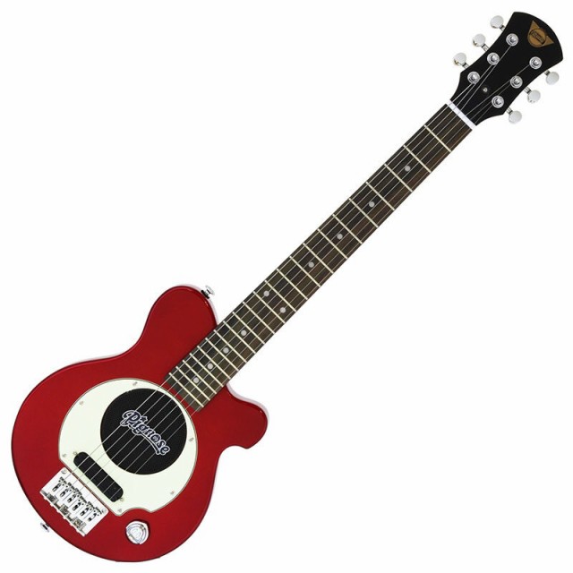 Pignose PGG-200 CA(Candy Apple Red) アンプ内蔵ギター ミニエレキギター〈ピグノーズ〉 エレキギター