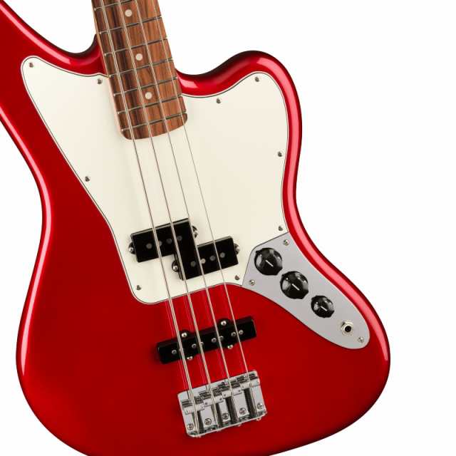 Fender Player Jaguar Bass, Pau Ferro Fingerboard, Candy Apple Red〈フェンダーMEX ジャガーベース〉 エレキベース | www.artimultimediali.it