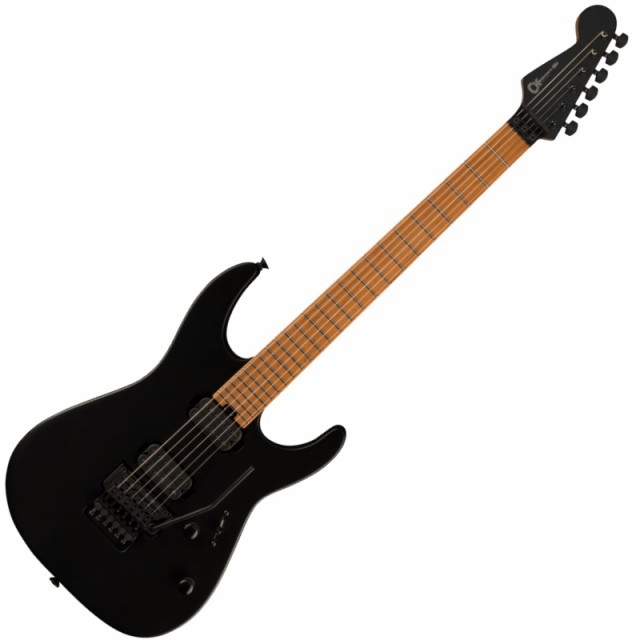 Charvel Limited Edition Pro-Mod DK24R HH FR, Caramelized Maple Fingerboard, Satin Black〈シャーベル〉の通販は