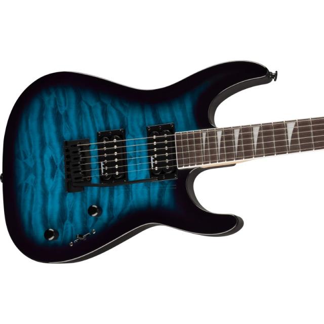 Jackson JS Series Dinky JS20 DKQ 2PT, Amaranth Fingerboard, Transparent Blue Burst エレキギター〈ジャクソン〉_3