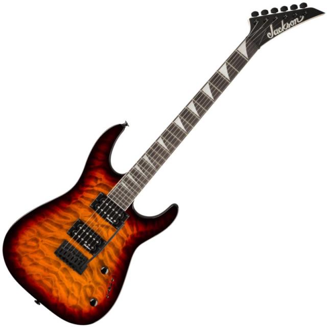 Jackson JS Series Dinky JS20 DKQ 2PT, Amaranth Fingerboard, Transparent Tobacco Burst エレキギター〈ジャクソン〉