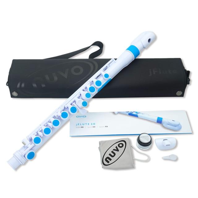 NUVO Flute2.0 フルート jFlute(White/Blue)/N220JFBL〈ヌーヴォ 
