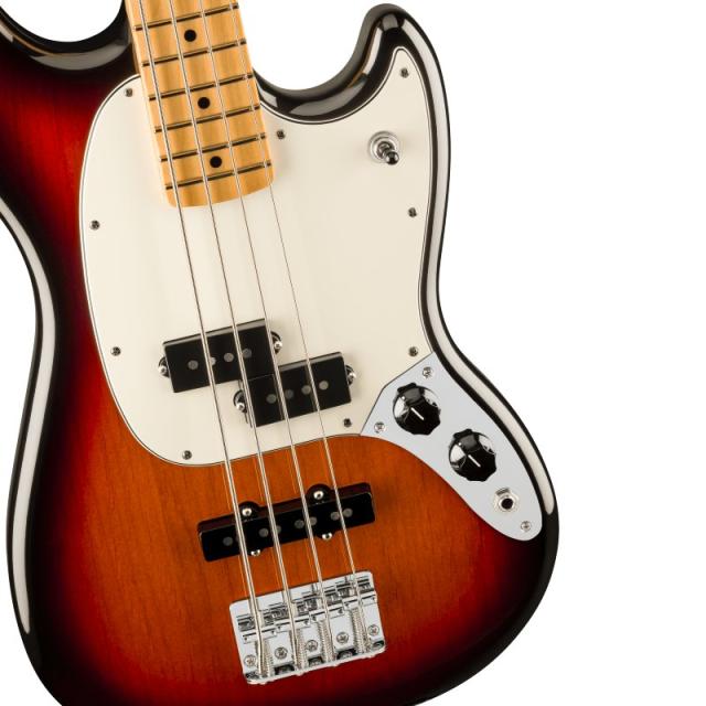 Fender Player II Mustang Bass PJ, Maple Fingerboard, 3-Color