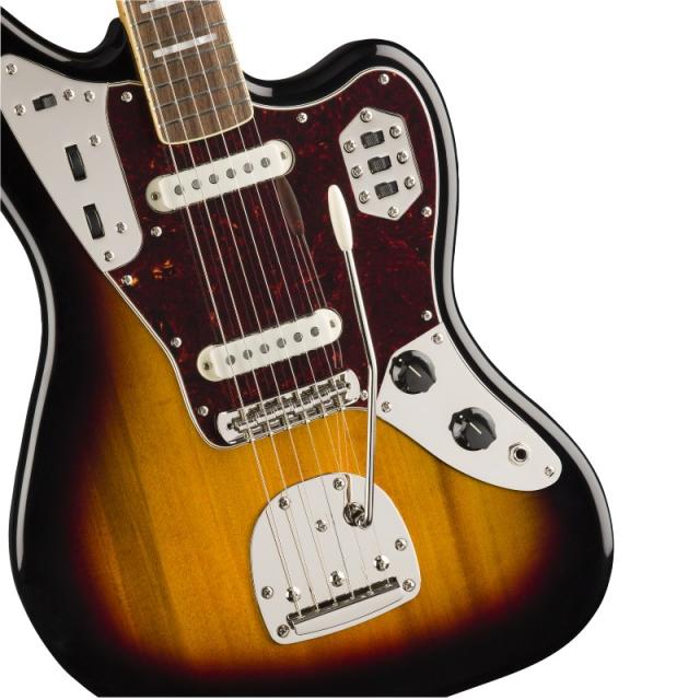 Squier by Fender Classic Vibe '70s Jaguar, Laurel Fingerboard, 3-Color Sunburst〈スクワイヤージャガー〉_2