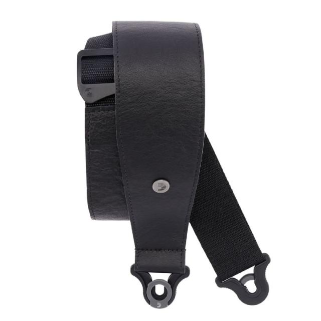 D'Addario 30BAL00 Black Comfort Leather Auto Lock Guitar Strap ギター/ベース用ロックストラップ〈ダダリオ〉の通販は