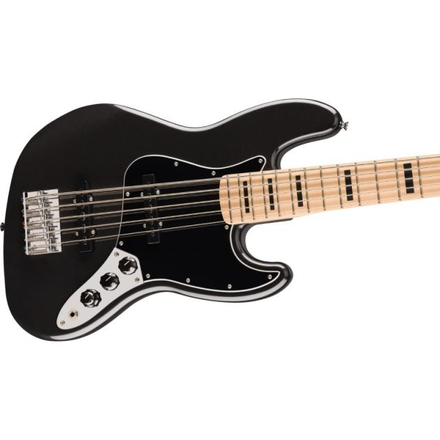 Squier by Fender Affinity Series Active Jazz Bass V Black Metallic