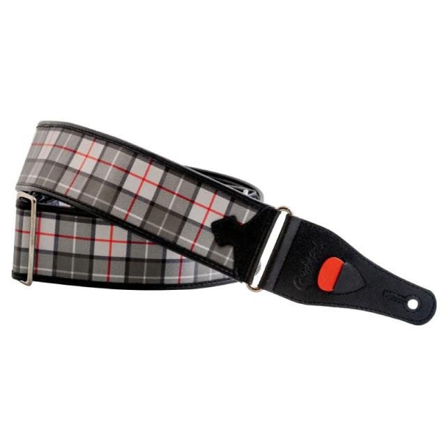 RightOn! STRAPS TARTAN GRS Grey ギター ベース用ストラップ 〈ライトオン！ストラップス〉の通販は