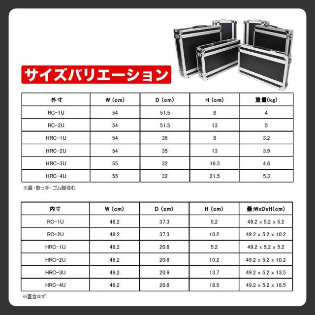 KC HRC-1U ハーフラックケース〈キョーリツ〉_5