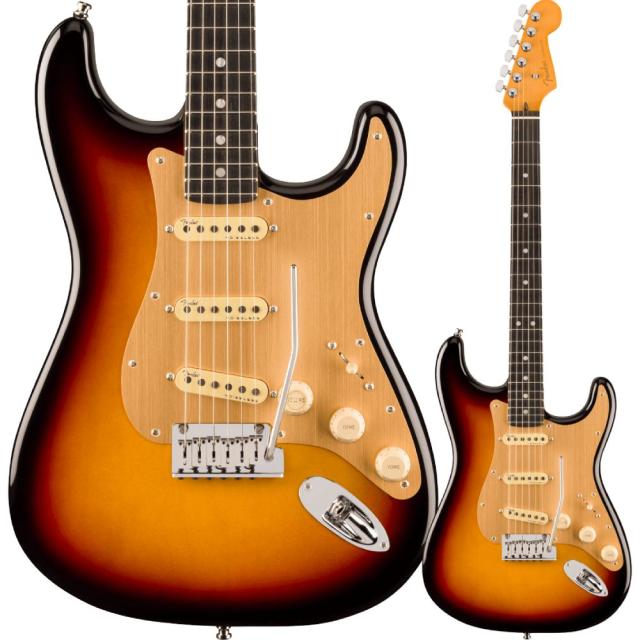 Fender American Ultra II Stratocaster, Ebony Fingerboard, Ultraburst〈フェンダーUSAストラトキャスター〉