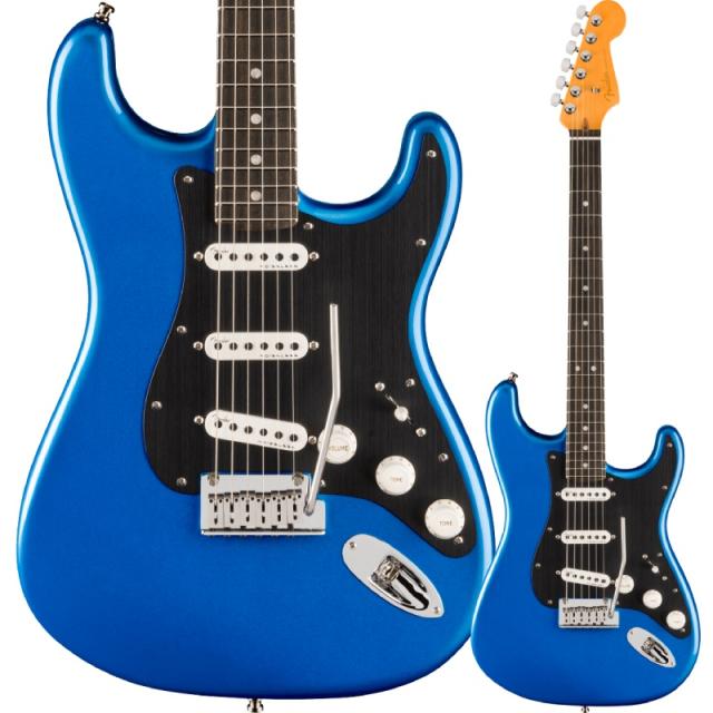 Fender American Ultra II Stratocaster, Ebony Fingerboard, Noble Blue〈フェンダーUSAストラトキャスター〉
