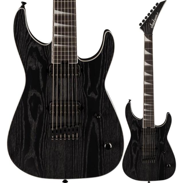 Jackson Pro Series Signature Jeff Loomis Soloist SL7 HT, Ebony Fingerboard, Black Ash 7弦エレキギター〈ジャクソン〉