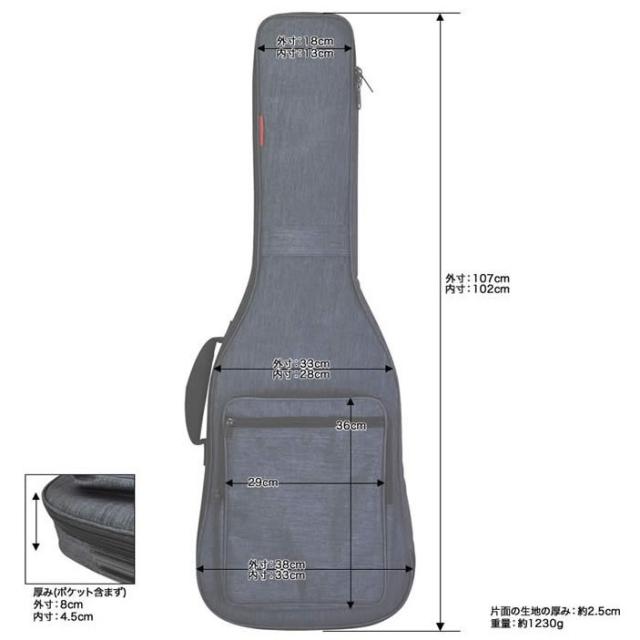 TOUGH-TX TX-EG1 NV エレキギター用ギグバッグ〈タフティクス〉_1