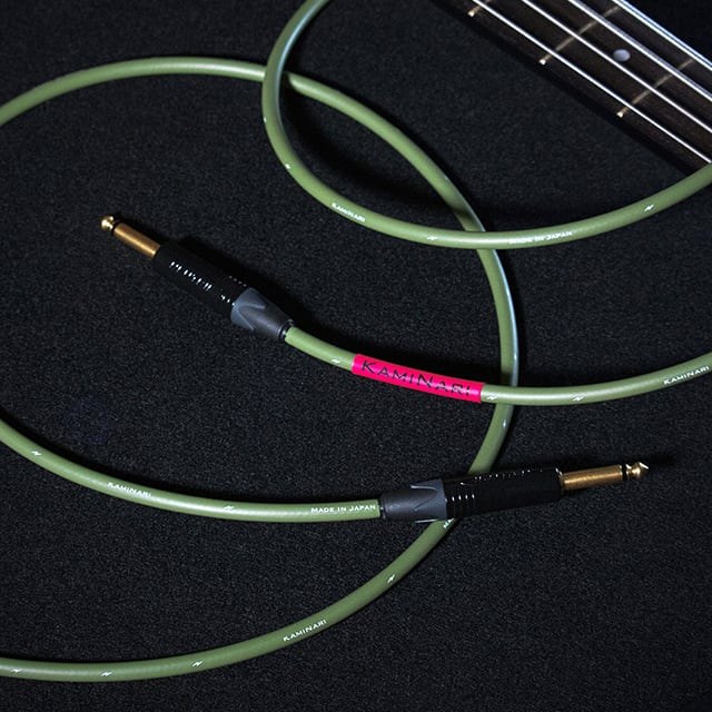 KAMINARI K-BC2-3SS Electric Bass Cable 2（3mストレート×ストレートプラグ）〈神鳴/カミナリ〉